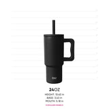 Trek Kids Tumbler with Silicone Straw Lid D0