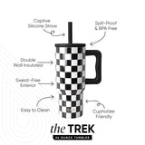 Trek Kids Tumbler with Silicone Straw Lid U3