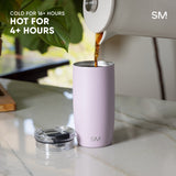 Voyager Tumbler with Clear Flip Lid & Straw C8