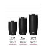 Voyager Tumbler with Clear Flip Lid & Straw C8